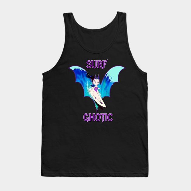 Ghotic Surf Tank Top by CarmoStudio